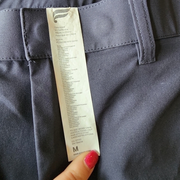 Fabletics Womens Navy The only Pant size M. - Picture 4 of 5